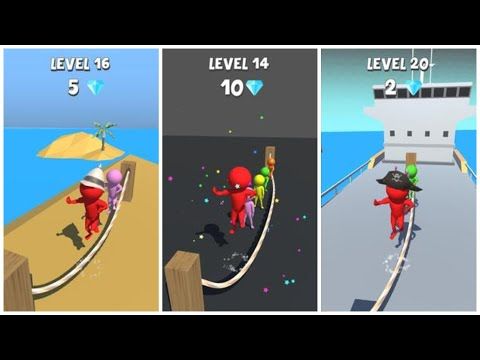 Video guide by Relax Game: Jump Rope 3D! Level 1 #jumprope3d