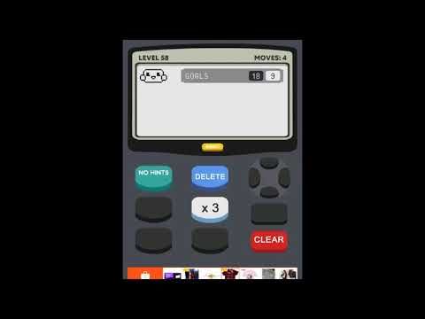 Video guide by TheGameAnswers: Calculator 2: The Game Level 58 #calculator2the
