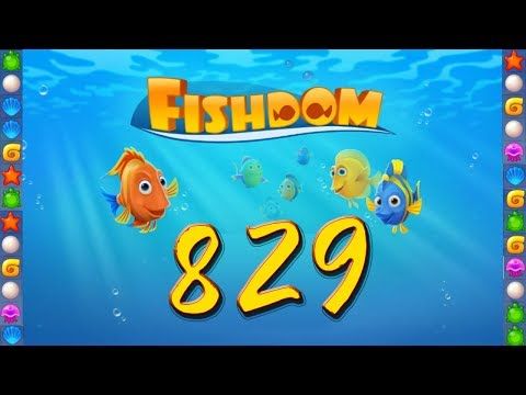 Video guide by GoldCatGame: Fishdom: Deep Dive Level 829 #fishdomdeepdive