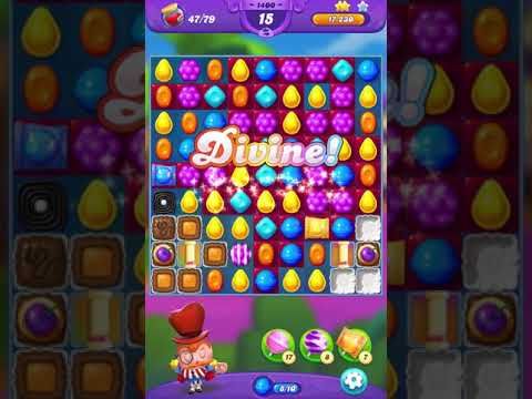 Video guide by JustPlaying: Candy Crush Friends Saga Level 1400 #candycrushfriends