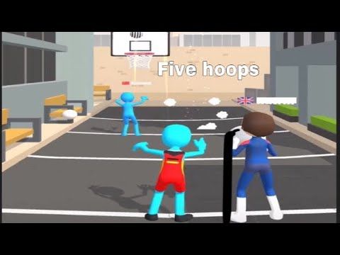 Video guide by Titanes Juego: Five Hoops Level 30-50 #fivehoops