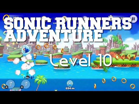 Video guide by Daily Smartphone Gaming: SONIC RUNNERS Level 10 #sonicrunners