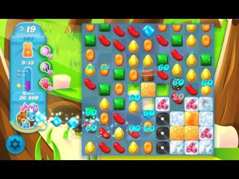 Video guide by Pete Peppers: Candy Crush Soda Saga Level 603 #candycrushsoda