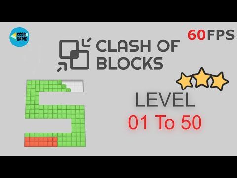 Video guide by SSSB Games: Clash of Blocks! Level 1 #clashofblocks