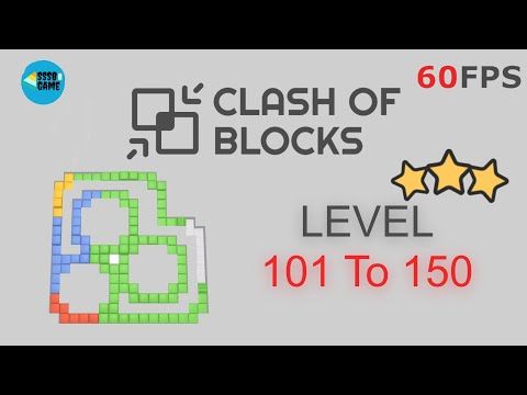 Video guide by SSSB Games: Clash of Blocks! Level 101 #clashofblocks