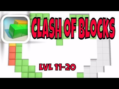 Video guide by Al Cox: Clash of Blocks! Level 11-20 #clashofblocks