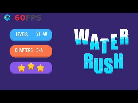 Video guide by SSSB Games: Water Rush Level 21 #waterrush