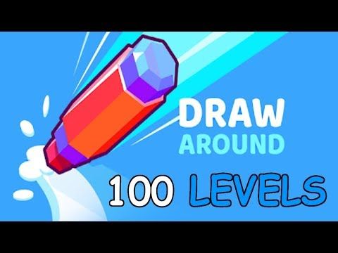 Video guide by TheGameAnswers: Draw Around! Level 1-100 #drawaround