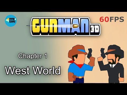 Video guide by SSSB Games: Gunman 3D! Chapter 1 #gunman3d