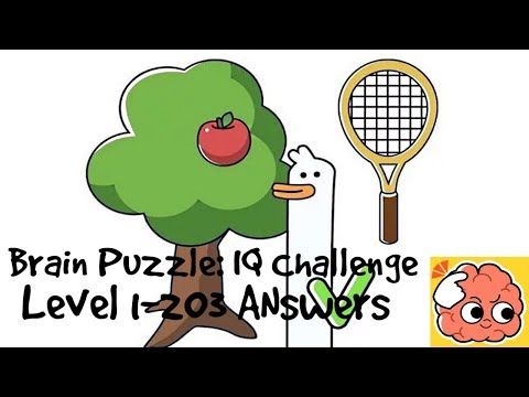 Video guide by iplaygames: Brain Puzzle: IQ Challenge Level 1-203 #brainpuzzleiq