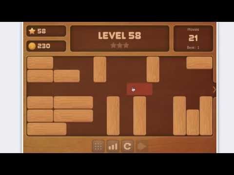 Video guide by Puzzling Games: Unblock Me Level 51-65 #unblockme