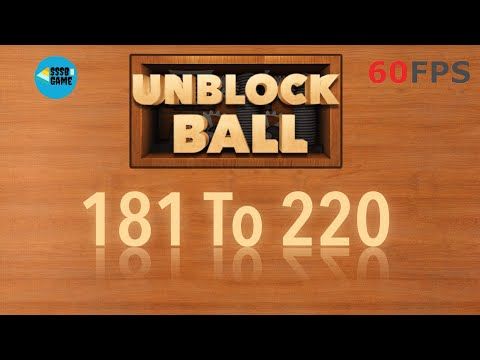 Video guide by SSSB Games: Unblock Ball Level 181 #unblockball