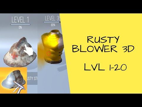 Video guide by Bigundes World: Rusty Blower 3D Level 1-20 #rustyblower3d