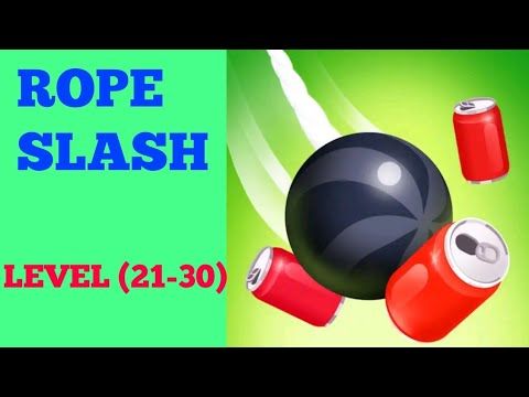 Video guide by ROYAL GLORY: Rope Slash Level 21 #ropeslash