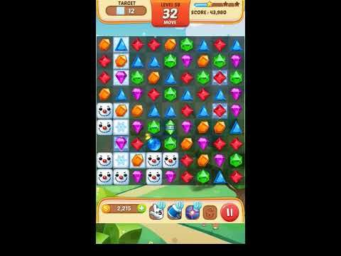 Video guide by Apps Walkthrough Tutorial: Jewel Match King Level 58 #jewelmatchking
