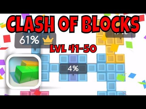 Video guide by Al Cox: Clash of Blocks! Level 41-50 #clashofblocks