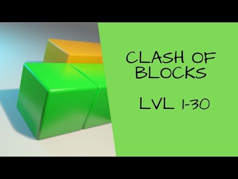 Video guide by Bigundes World: Clash of Blocks! Level 1-30 #clashofblocks