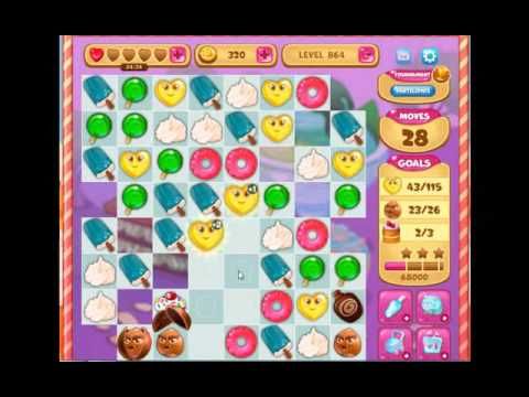 Video guide by Gamopolis: Candy Valley Level 864 #candyvalley