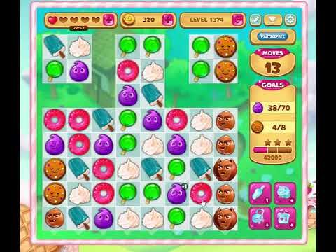 Video guide by Gamopolis: Candy Valley Level 1374 #candyvalley