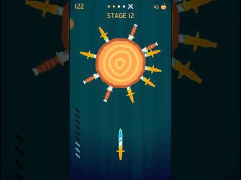 Video guide by Droid Android: Knife Hit Level 1-13 #knifehit