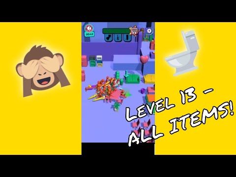 Video guide by Noob Gamer: Crazy Shopping Level 13 #crazyshopping