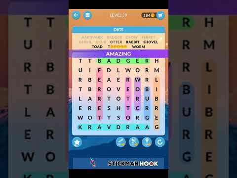 Video guide by Walkthroughinator: Wordscapes Search Level 39 #wordscapessearch
