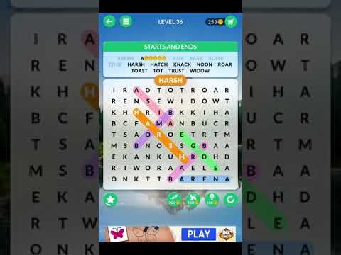 Video guide by Walkthroughinator: Wordscapes Search Level 36 #wordscapessearch