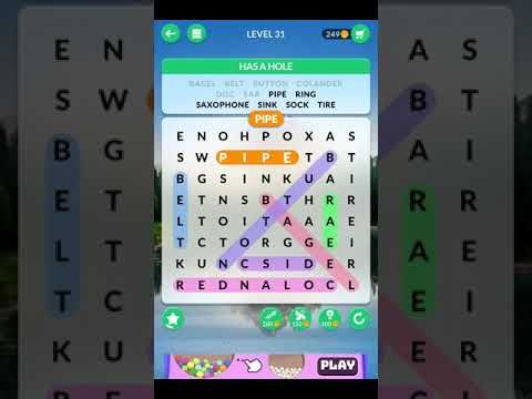 Video guide by Walkthroughinator: Wordscapes Search Level 31 #wordscapessearch
