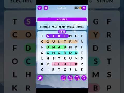 Video guide by Walkthroughinator: Wordscapes Search Level 13 #wordscapessearch