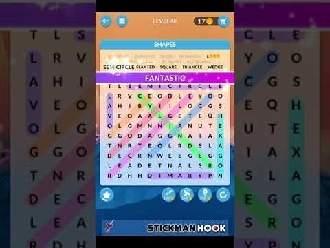 Video guide by Walkthroughinator: Wordscapes Search Level 48 #wordscapessearch