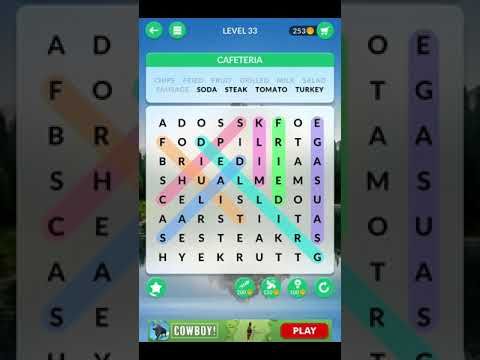 Video guide by Walkthroughinator: Wordscapes Search Level 33 #wordscapessearch