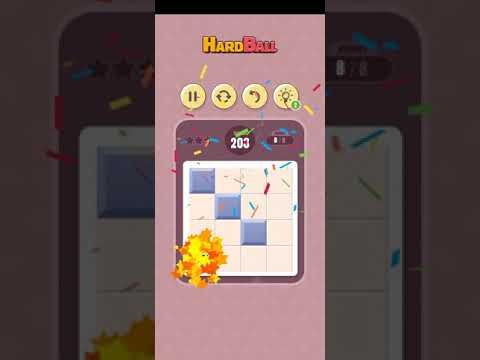 Video guide by Mobile Gaming: HardBall: Swipe Puzzle Level 208 #hardballswipepuzzle