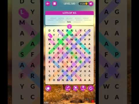 Video guide by ETPC EPIC TIME PASS CHANNEL: Wordscapes Search Level 180 #wordscapessearch