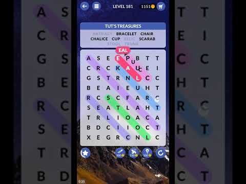 Video guide by ETPC EPIC TIME PASS CHANNEL: Wordscapes Search Level 181 #wordscapessearch