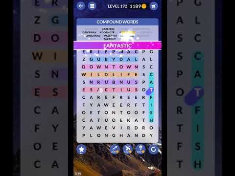 Video guide by ETPC EPIC TIME PASS CHANNEL: Wordscapes Search Level 192 #wordscapessearch