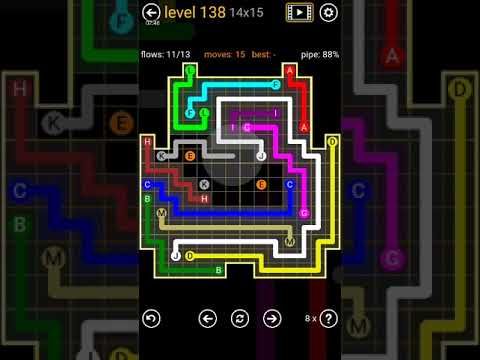 Video guide by LEGEND GAMES: Flow Free  - Level 136 #flowfree