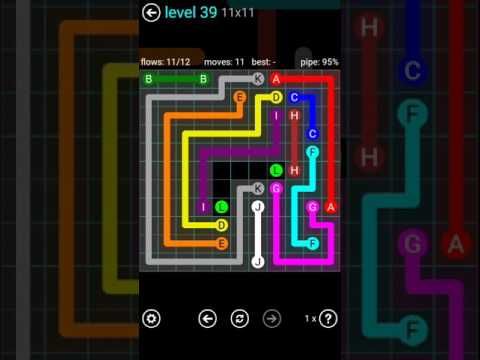 Video guide by LEGEND GAMES: Flow Free Level 21-45 #flowfree
