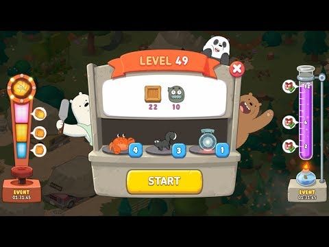 Video guide by Android Games: We Bare Bears Match3 Repairs Level 49 #webarebears