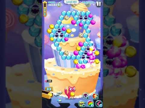 Video guide by IOS Fun Games: Bubble Mania Level 492 #bubblemania