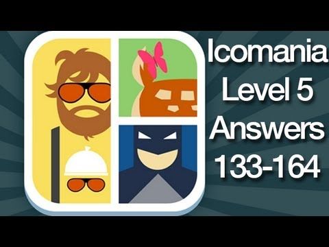 Video guide by AppAnswers: Icomania Level 5 all answers #icomania