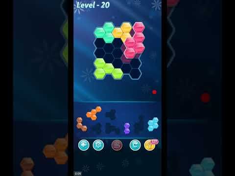 Video guide by ETPC EPIC TIME PASS CHANNEL: Block! Hexa Puzzle  - Level 20 #blockhexapuzzle