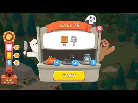 Video guide by Android Games: We Bare Bears Match3 Repairs Level 75 #webarebears