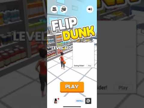Video guide by Carson Axelsson: Flip Dunk Level 127 #flipdunk