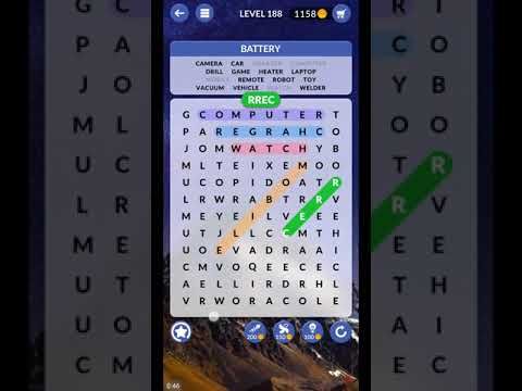 Video guide by ETPC EPIC TIME PASS CHANNEL: Wordscapes Search Level 188 #wordscapessearch