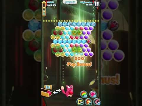 Video guide by IOS Fun Games: Bubble Mania Level 247 #bubblemania