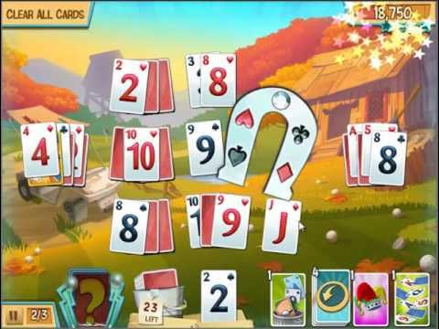 Video guide by Game House: Fairway Solitaire Level 209 #fairwaysolitaire