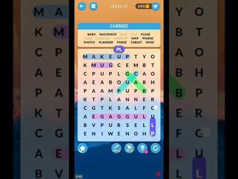 Video guide by ETPC EPIC TIME PASS CHANNEL: Wordscapes Search Level 42 #wordscapessearch
