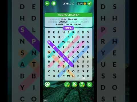 Video guide by ETPC EPIC TIME PASS CHANNEL: Wordscapes Search Level 210 #wordscapessearch