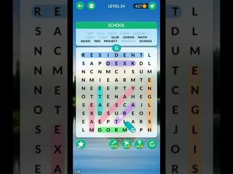 Video guide by ETPC EPIC TIME PASS CHANNEL: Wordscapes Search Level 34 #wordscapessearch