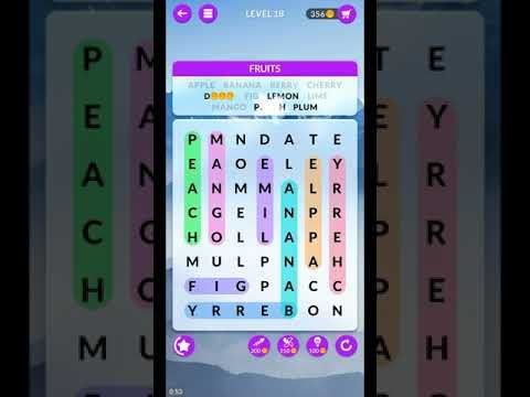Video guide by ETPC EPIC TIME PASS CHANNEL: Wordscapes Search Level 18 #wordscapessearch